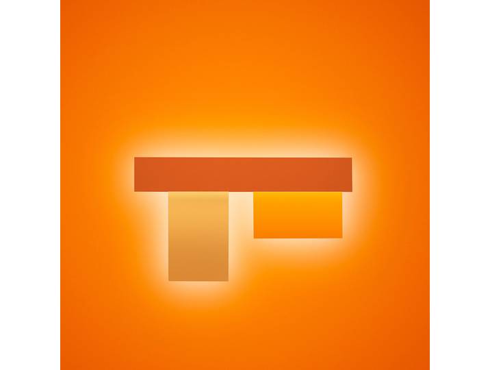 Applique Fields 3 (39 W) Orange - Foscarini - Aluminium