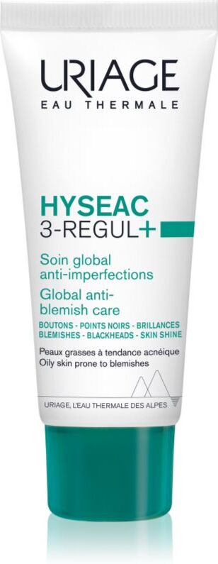 Uriage Hyseac 3-Regul+ Global Anti-Blemish Care Matterende creme Til hud med imperfektioner 40 ml