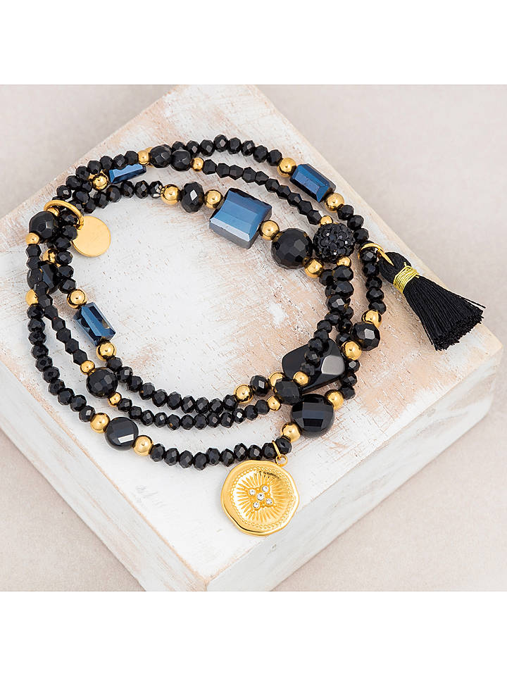 MENTHE À L'O Armband mit Schmuckelementen - onesize