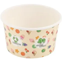 greenbox - Papp-Eisbecher 150 ml / 6 oz, gelb, 875 St.