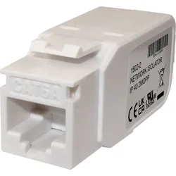 TTL 1502-2 - Keystone Netzwerkisolator RJ45 Buchse / Buchse