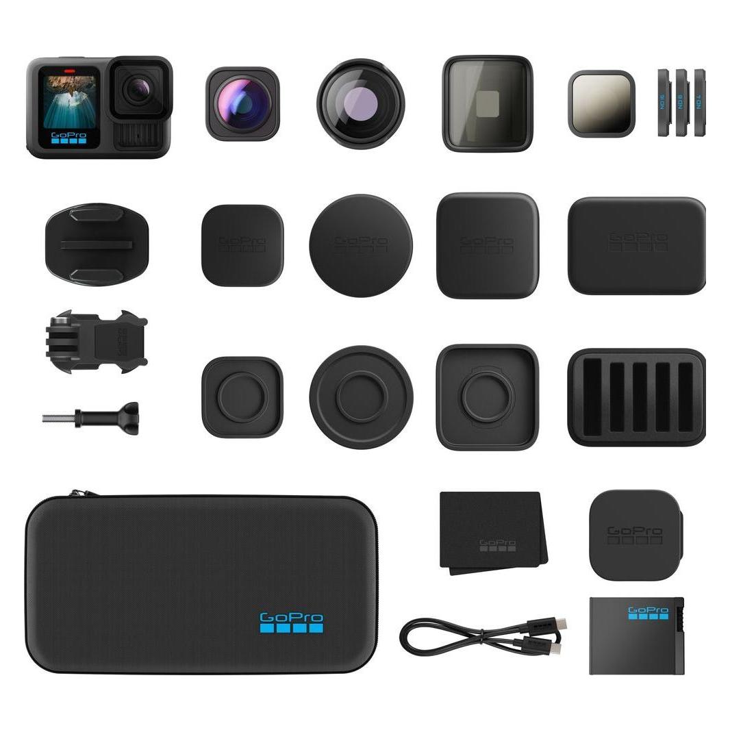 GoPro Hero13 Black Lens Bundle (60p, Bluetooth, WLAN) (CHDRB-132-RW)