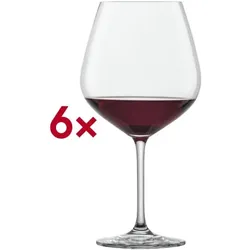 Zwiesel Glas 6x Burgunder Rotweinglas »Viña« 750 ml rot, 22.1 cm