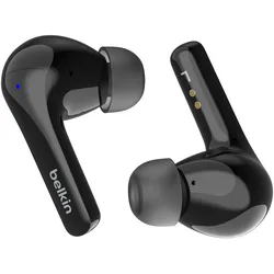 Belkin SoundForm Motion kabellose in-Ear Kopfhörer mit 4 Mikrofonen, schwarz