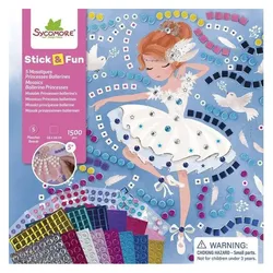 Sycomore Stick'N Fun Gm Mosaiques Princesses Ballerines (Fr-De-It)