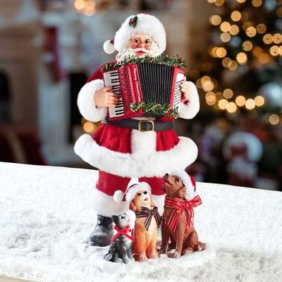 Enesco/Dept 56 Sing Along Clothtique Red , Red