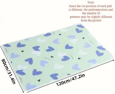 Inspired Finds Washable Reusable Anti Slip Bed Protector Pad For Adults Seniors & Pets 31.50 In