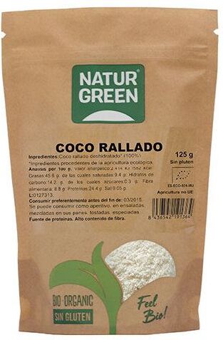 Naturgreen Tu Bio Coco Rallado 125gr 125 gr