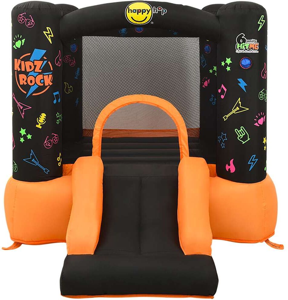 Happy Hop Château gonflable avec toboggan 210x280x170 cm PVC