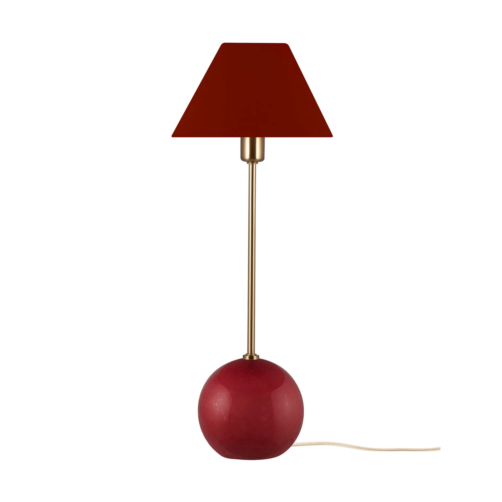 Globen Lighting Iris 20 tafellamp Burgundy