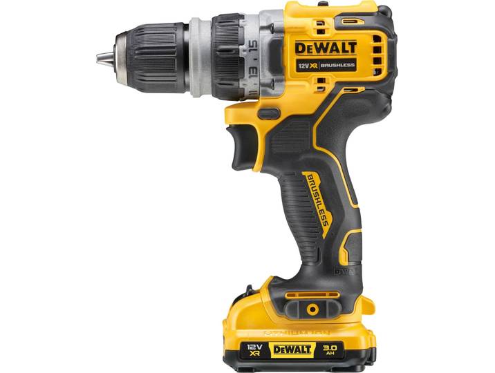Perceuse Visseuse à têtes multiples XR 12V 3Ah Li-Ion Brushless DEWALT - DCD703L2T-QW