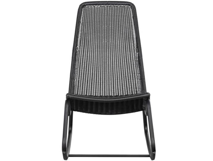 WOOOD Tom Garten Schaukelstuhl Schwarz