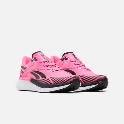 Laufschuh REEBOK "REEBOK VIVA SPEED", Damen, Gr. 39, pink (atomic pink, schwarz, weiß), Synthetik, Textil, Schuhe Laufschuh