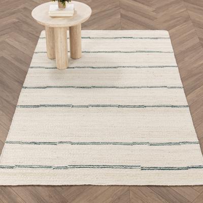 Villa by Classic Home Sunderland Handwoven Jute Blend Area Rug