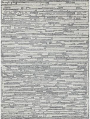 Exquisite Rugs Carmel hand-tufted New Zealand Wool Natural Gray/Ivory Area Rug