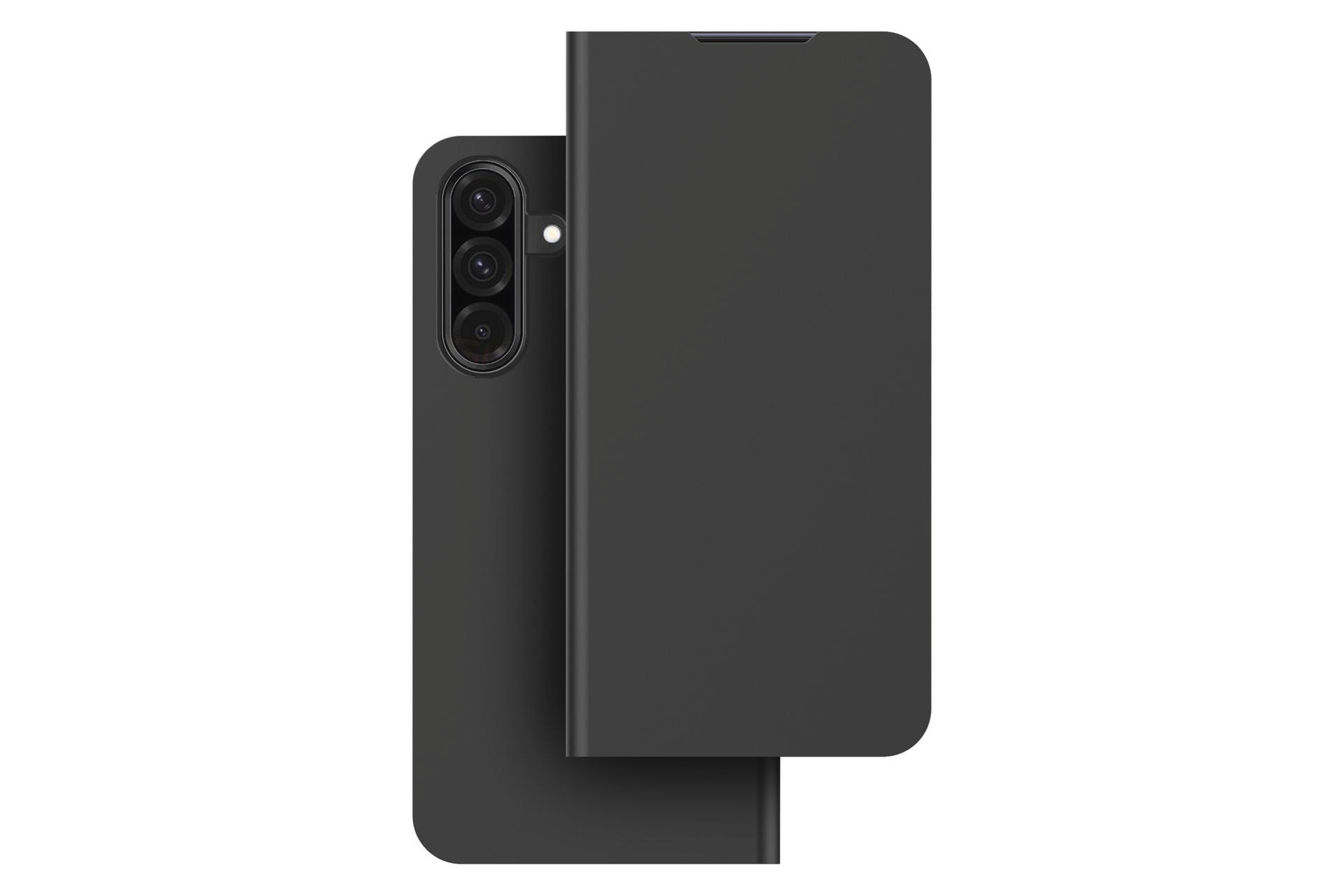 Samsung by Mobeen Flip Cover für Galaxy A37, schwarz