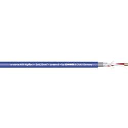 Sommer Cable 200-0102 Mikrofonkabel 2 x 0.25 mm² Blau Meterware