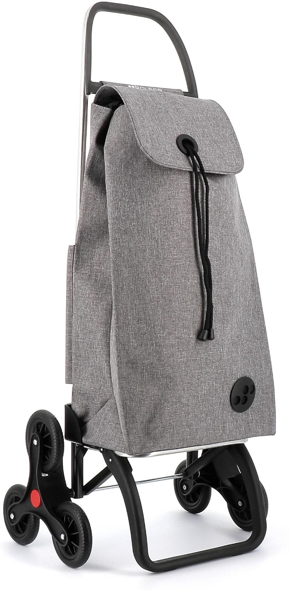 Einkaufstrolley ROLSER "IMAX TWEED 6", Damen, grau, Aluminium, Polyester, Einkaufskörbe Einkaufstrolley grau Einheitsgröße
