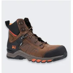 Timberland, Sicherheitsschuhe, Hypercharge leer S3 bruin/oranje EU44 US11 UK10 (S3, 44)