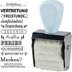 trodat Creative Mini Motivstempel Schulplaner