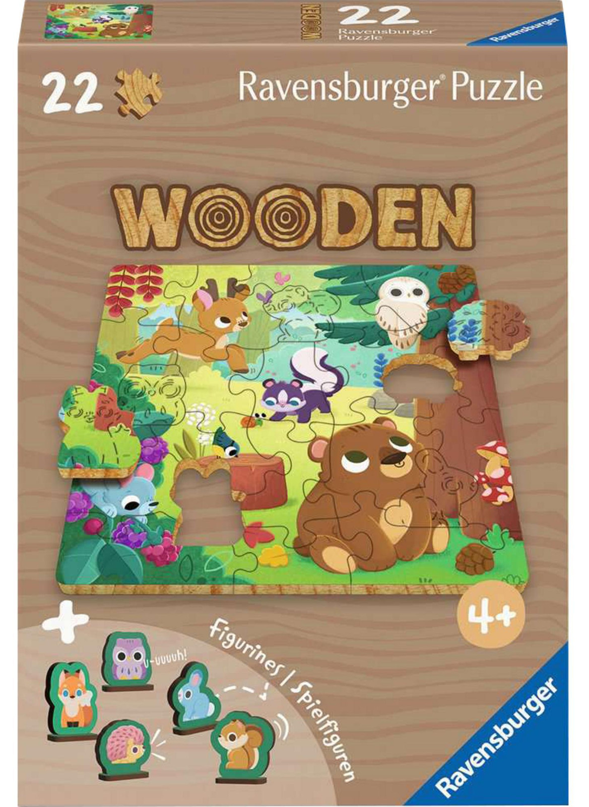 Ravensburger Vrolijke bosvriendjes Puzzel 12004080