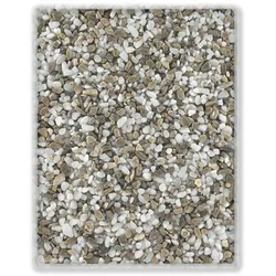 Terralith Farbmuster Marmorsteinteppich -mix lavello-, Körnung: mittel (4-6 mm)