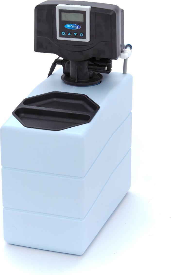 Maxima - Gastro Automatischer Wasserenthärter - Descaler - 5L Harz - Digital Anzeige