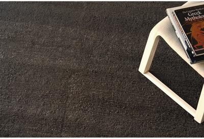 Exquisite Rugs Merino Wool Hand-Knotted Merino Wool Brown Area Rug