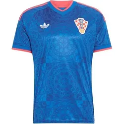 ADIDAS Herren Trikot Kroatien 26 Auswärts, Größe XL in Blau Blau