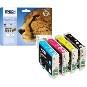 Epson T0715 Multipack Gepard Original Druckerpatronen C13T071540