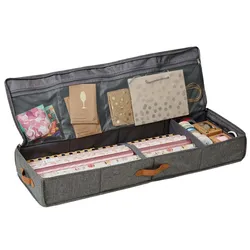 LOVE !T STORE !T Geschenkpapier Organizer 90 x 30 x 12 cm, grau