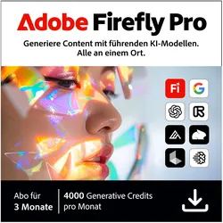 Adobe Firefly Pro 3M Download Code für iOS & Mac OS & Android & Windows