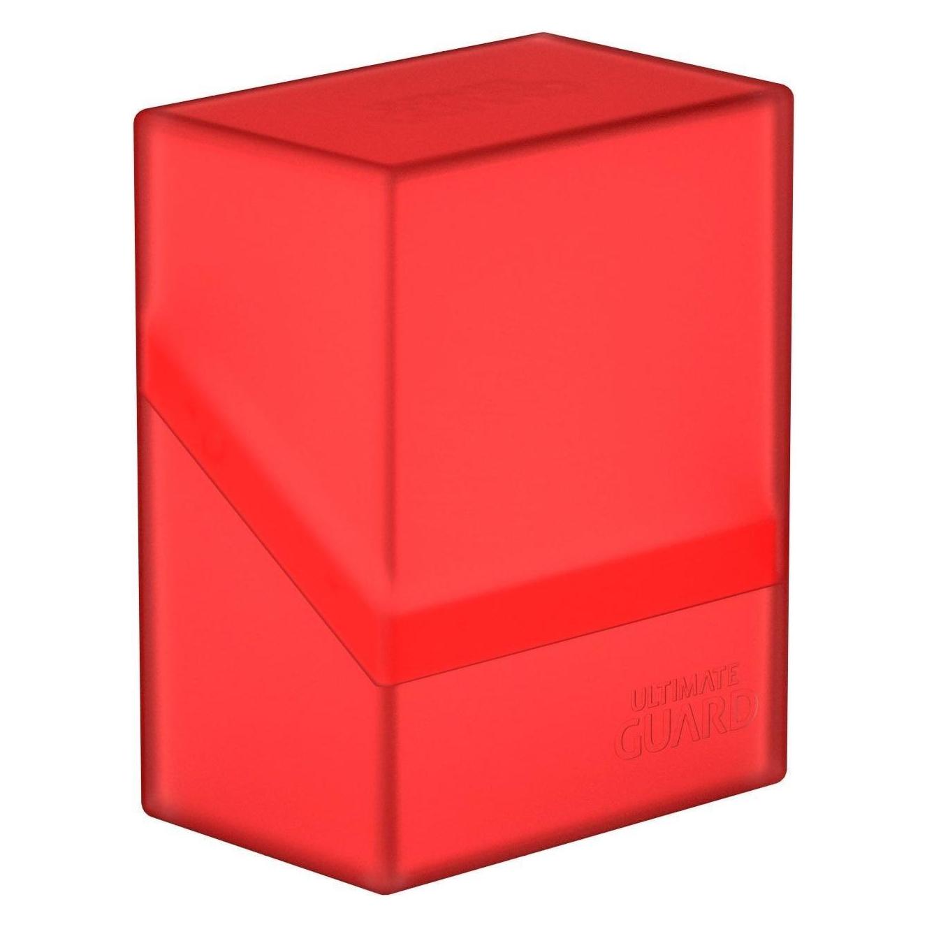 Ultimate Guard Kartenbox Boulder Deck Case Standardgrösse 60+ Ruby (UGD010891)