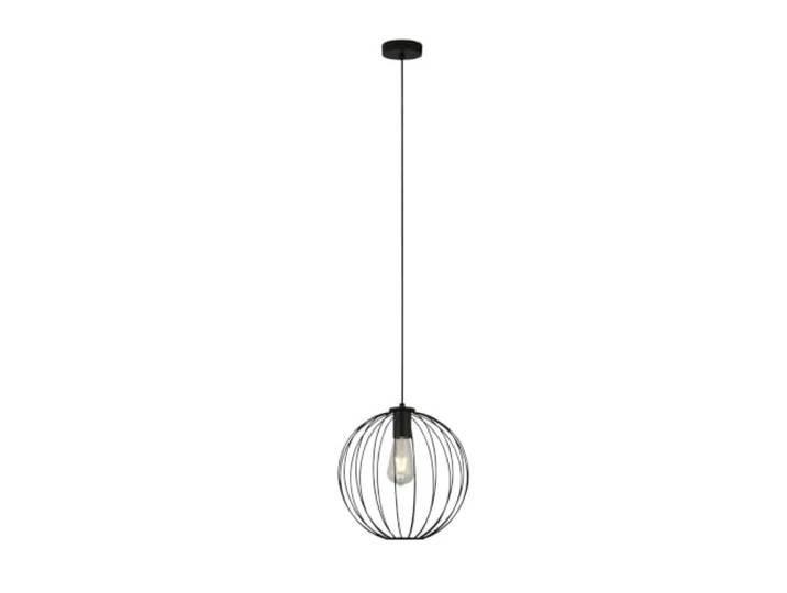 Suspension 1LT métal filaire noir E27 60w Diam 30cm RONDO