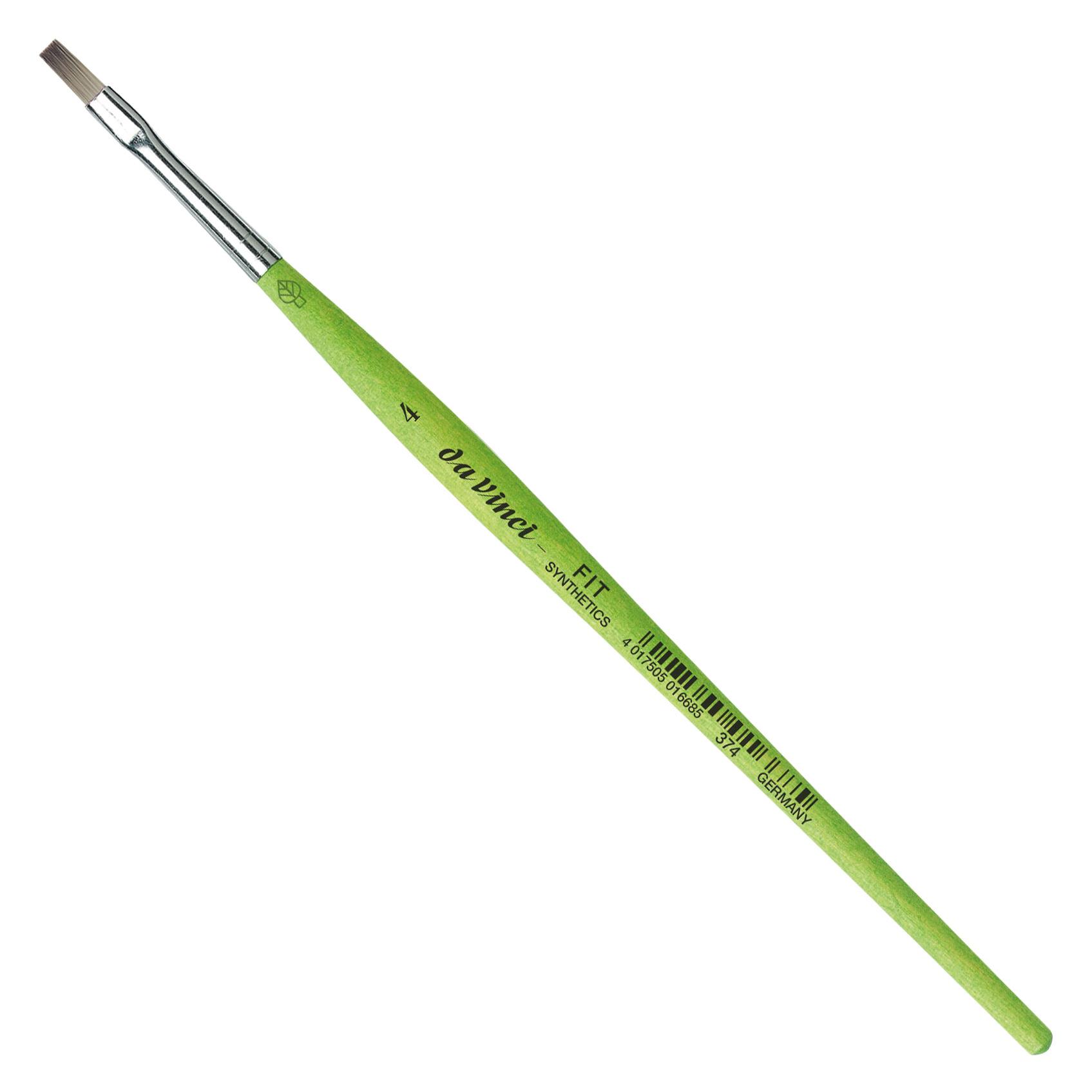 da Vinci Pinsel Serie 374, flach, Grösse 4 (4.30 mm) (374_4)
