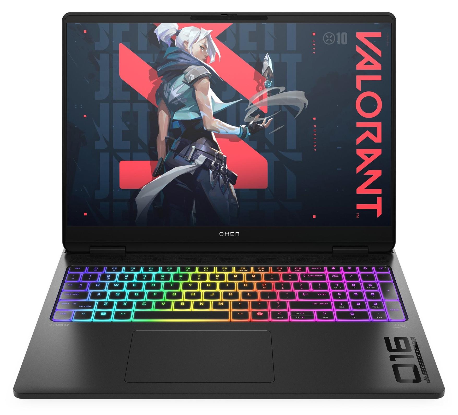 HP HyperX OMEN MAX 16 inch Gaming Laptop PC 16-ak1090ng, AMD Ryzen AI 9, 40,6 cm (16"), 2560 x 1600 Pixel, 32 GB, Windows 11 Home, Schwarz