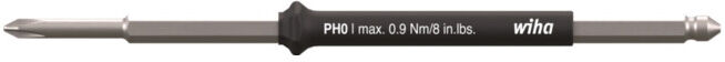 Wiha Lame interchangeable Phillips pour easyTorque Key PH0 x 110 mm (46886) (46886)