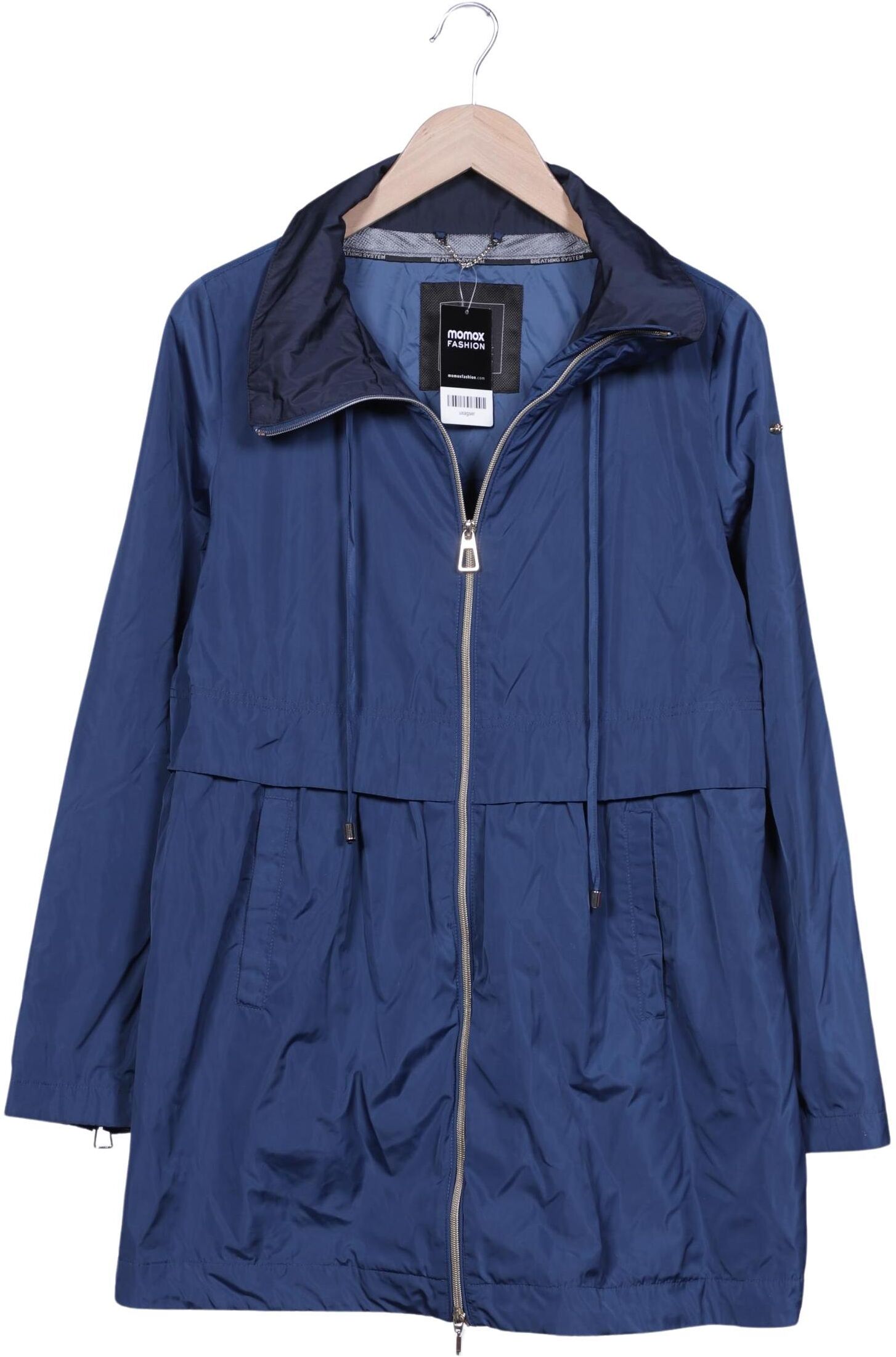 Geox Damen Mantel, Marineblau, Gr. EU 40, Synthetik - Second Hand