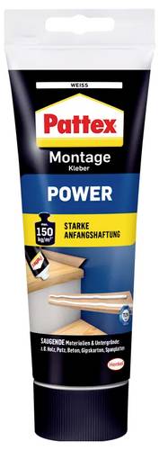 Pattex Power Montagekleber Herstellerfarbe Weiß PXP25 250g