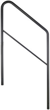 Stageworx Stair Railing 3 - 4 Steps Bk