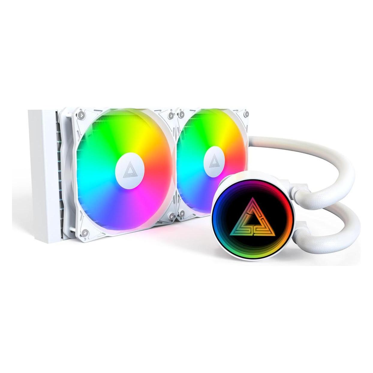 Montech Raffreddatore a Liquido LightFlow 240 ARGB Bianco (LIGHTFLOW ARGB 240 (W))
