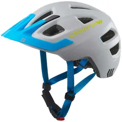 Cratoni Maxster Pro Kinderhelm grey-blue matt