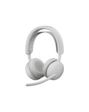 Logitech Zone Wireless 2 ES Headset On-Ear Bluetooth kabellos kabelgebunden aktive Rauschunterdrückung USB-C Off-White (981-001508)