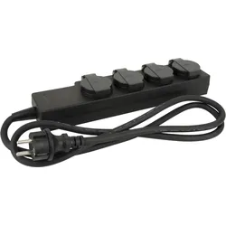 DAP Multisocket Schuko 4-way 3x 1.5 mm2 1.5 m