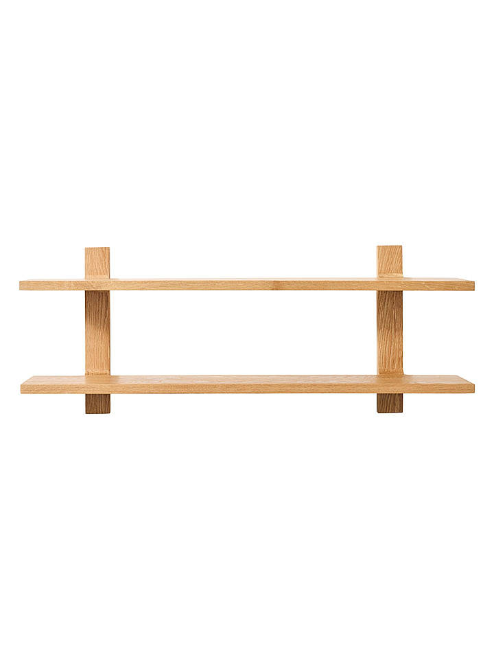Muubs Wandregal "Tay" in Natur - (B)100 x (H)40 x (T)18,5 cm - onesize