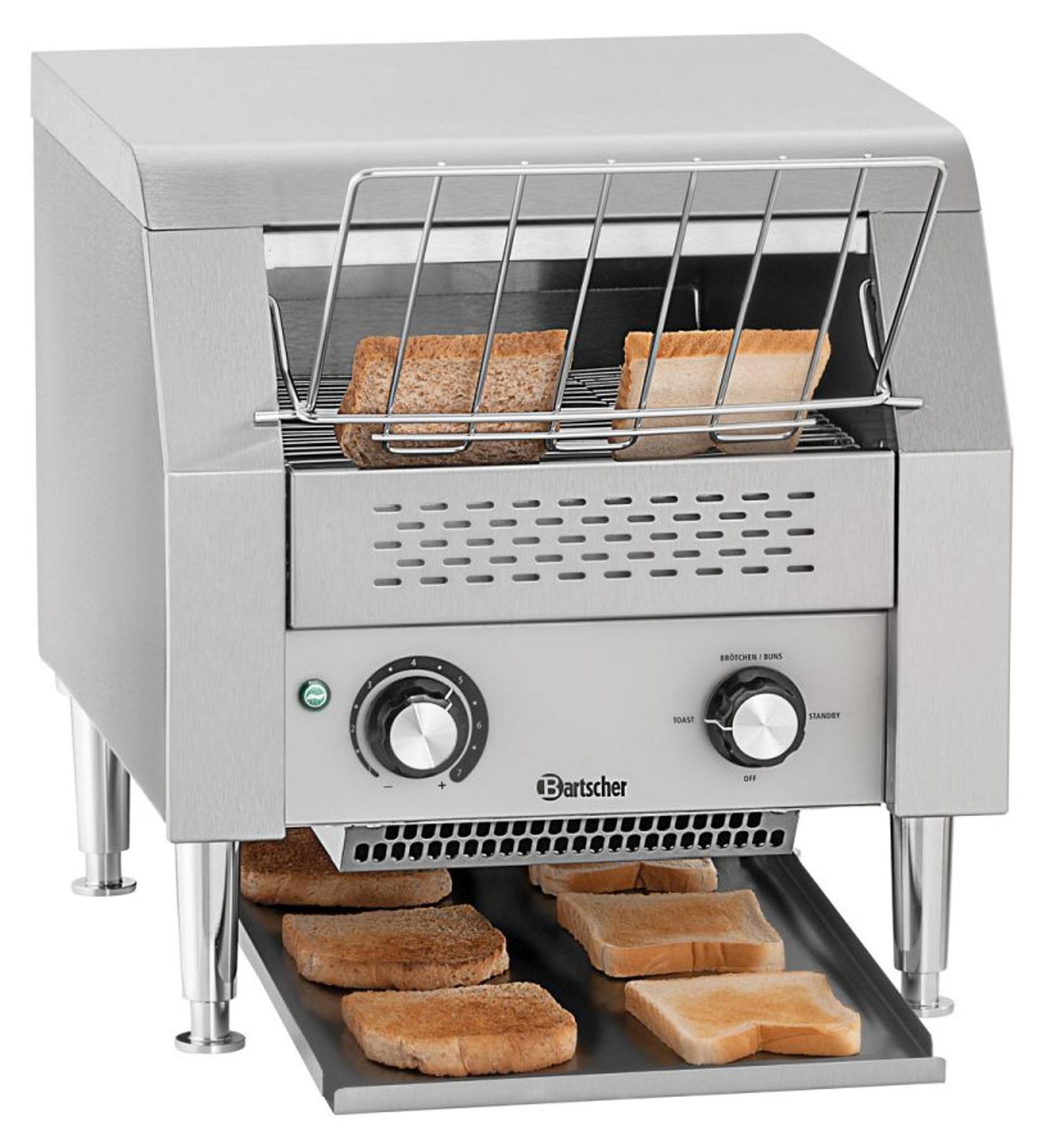 BARTSCHER Durchlauftoaster Edelstahl