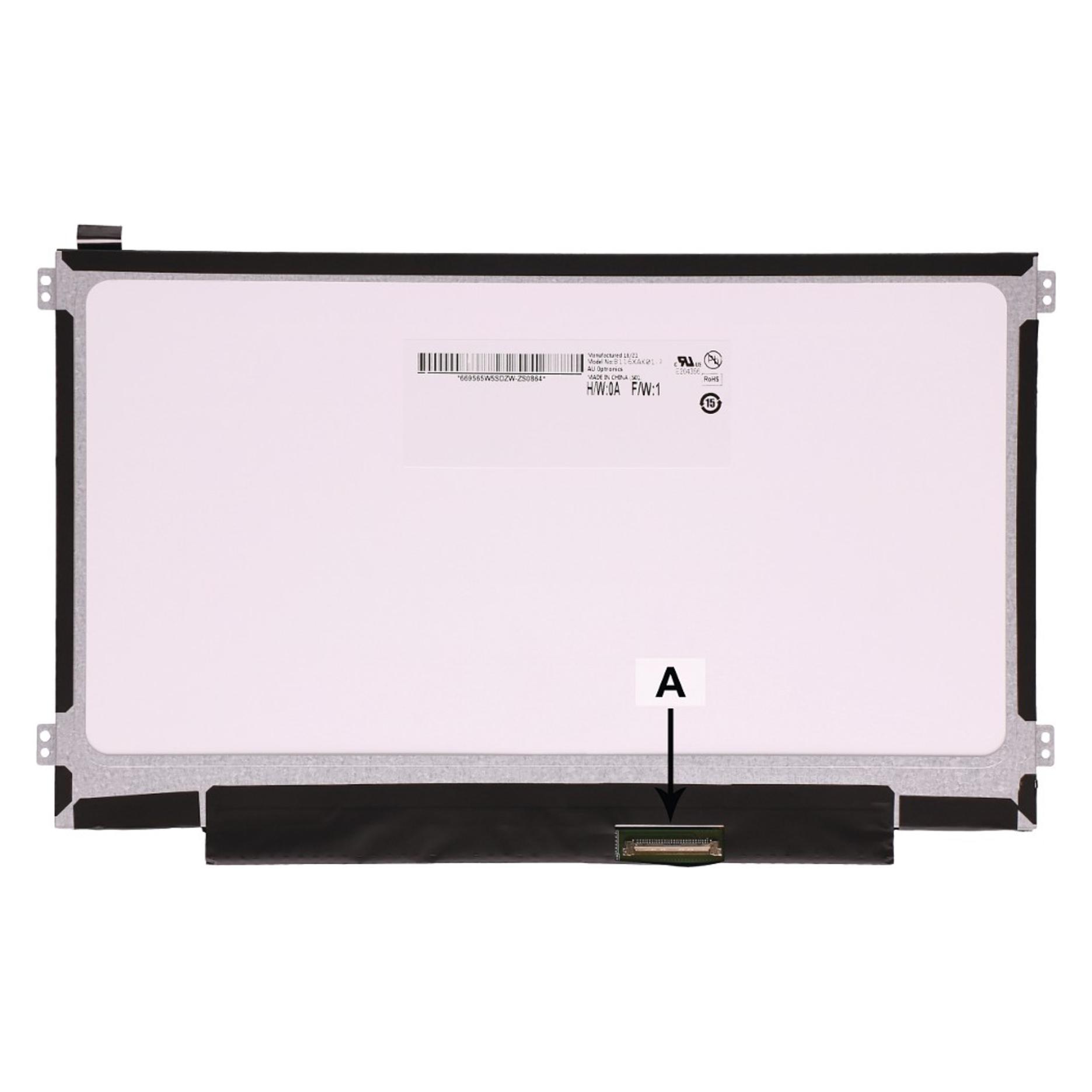 2-Power 11.6 1366x768 LED OnCell T/P (Matte) (SCR0729B)