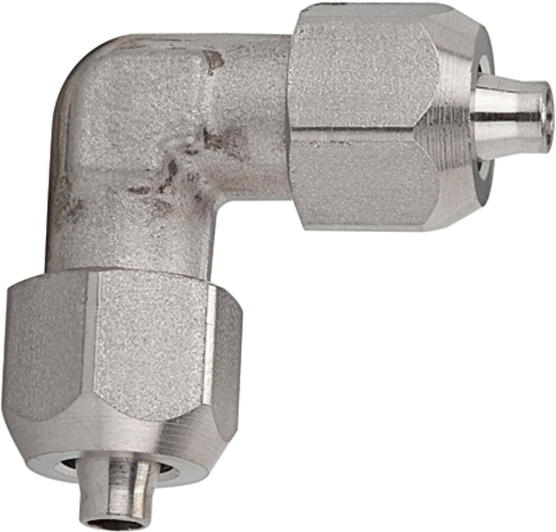 Riegler Winkelverbinder, für Schlauch 6/4 mm, Edelstahl 1.4404 (13.800-6 ESH)