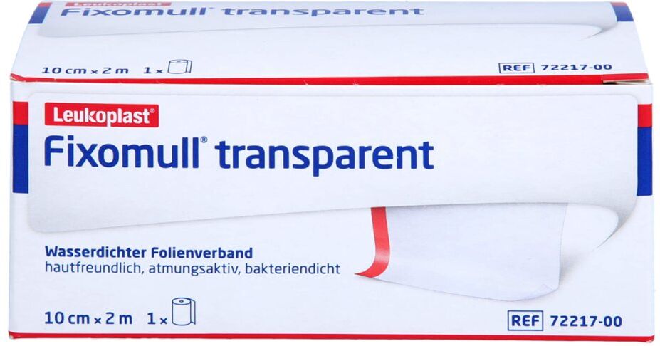 Fixomull Transparent 10 Cmx2 M 1stk