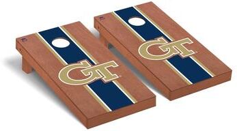 Skip's Garage Georgia Tech GT Yellow Jackets Rosewood Cornhole Board Set